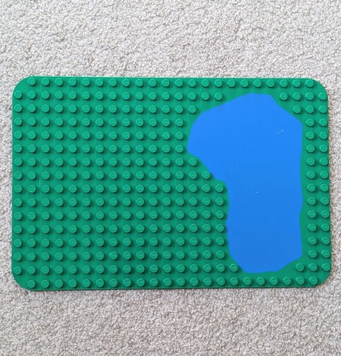 Lego duplo green - grass, water