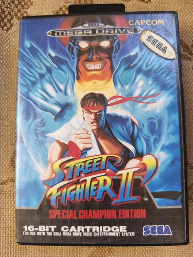 Sega megadrive street fighter - megadrive,