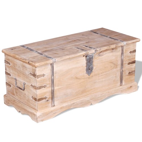 Storage chest wooden trunk - chest,