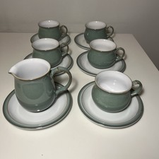 DENBY REGENCY GREEN 5 X CUPS