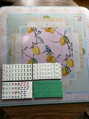 Premium american mahjong set - american,