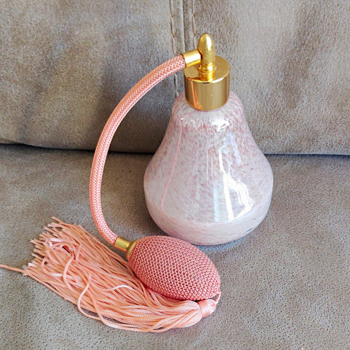 Decorative pink white - &,