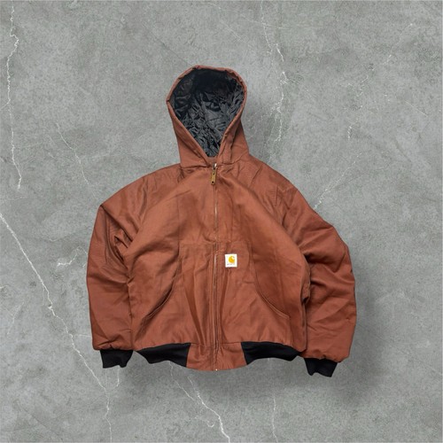 Carhartt brown canvas hooded - carhartt,