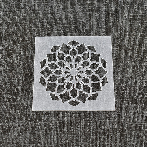 Mandala stencil design - mandala,