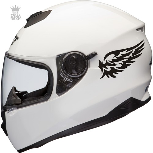 Bike helmet tribal wings - x,