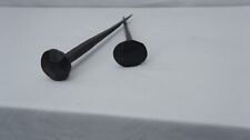 2 Hand Forged Iron Nails Domed Heads, Roofing Trusses, Beams, Decorative