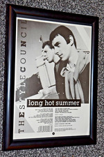 STYLE COUNCIL framed A4 1983
