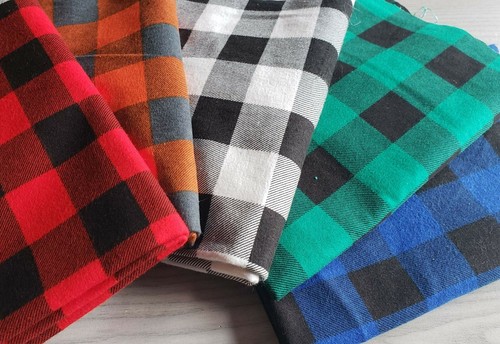 100 brushed cotton fabric - 100%,