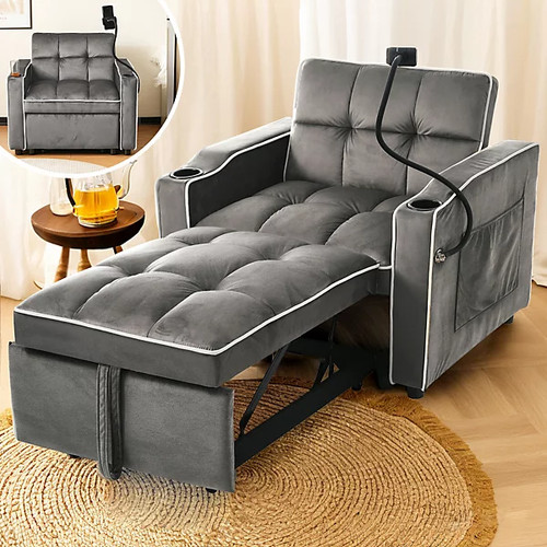 Chair bed pull out - chair,