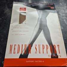  St Michael Medium Support Tights 15 Den, Size extra Brown Haze
