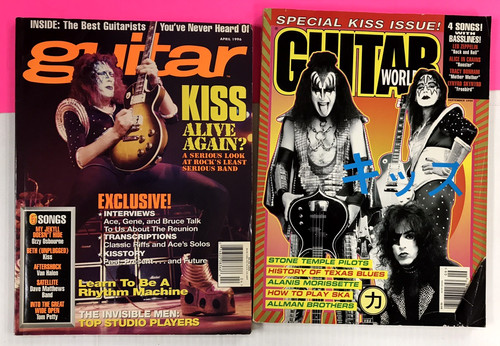 1996 kiss magazines - magazines:, 1