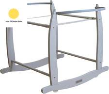 Deluxe Grey Moses Basket