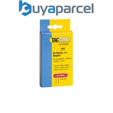 Tacwise 0284 91 Narrow Crown 20mm Staples Galv 1000 Pack for 191 Duo 35 Ranger