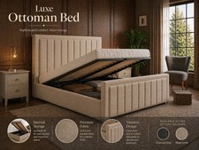 OTTOMAN STORAGE BED PANEL