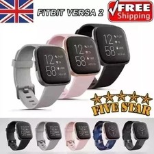 New Fitbit Versa 2 Fitness Health Smartwatch Heart Rate Monitor Activity Tracker