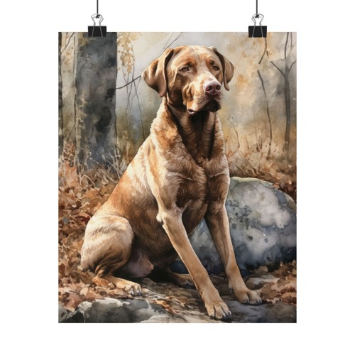 Chesapeake bay retriever dog - bay,