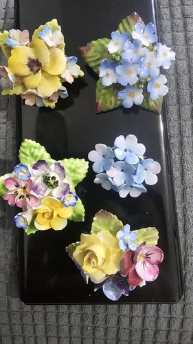 Vintage floral porcelain - floral,