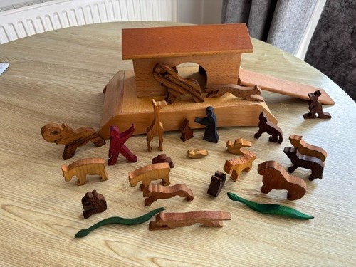 Vintage handcrafted wooden - handcrafted,