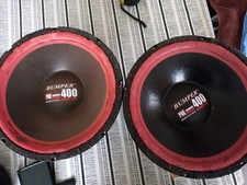 2 Bumper Pro Series 400 Watts Speakers 12 Wide. Sold Without Grill Covers