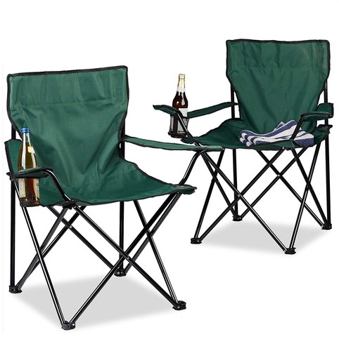 Folding camping chairs - 2,