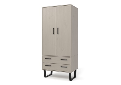 Wardrobe door drawer - drawer, grey