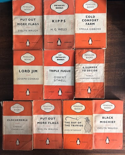 Vintage penguin orange - penguin,