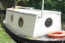 Photo 12x8 View of narrowboats