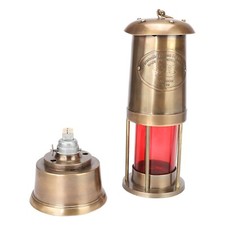 9.5" Antique Oil Lamp Rain