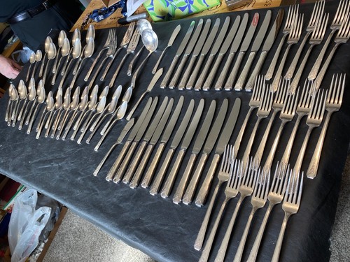 Vintage silverplate flatware - silverplate,