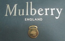 Vintage Mulberry Logo Tag