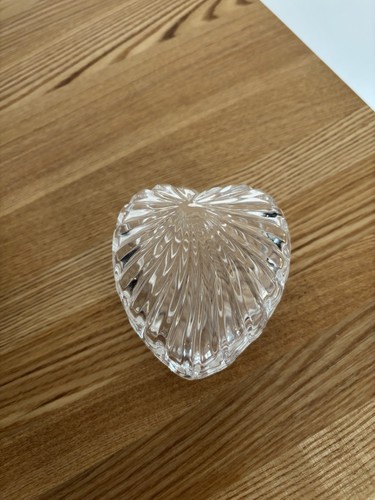 Crystal heart shaped trinket - crystal, heart‑shaped