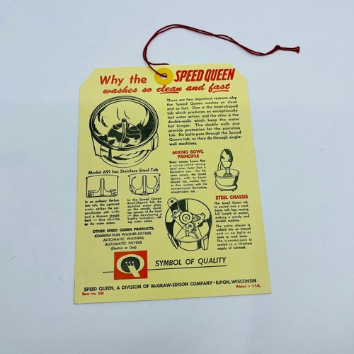 1950s speed queen wringer - speed,