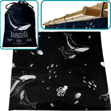 Premium Handi Blinds Portable Blackout Blind. Large Windows upto 198cm x 130cm