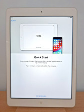 IPAD AIR  MODEL A1474 MD788B/A  16GB SILVER/WHITE  9.7 " IOS 12.5.7   Exc.