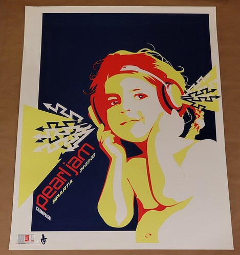 Pearl jam poster champaign - pearl,