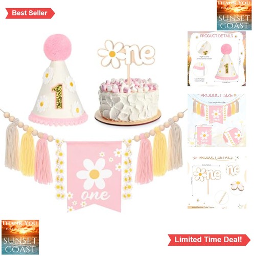 Daisy 1st birthday - birthday, decorations