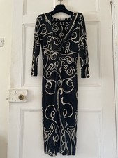 Allegra Hicks Black Silk Dress