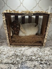 handmade vintage fabric sheep