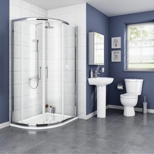 Shower enclosure close coupled - close,