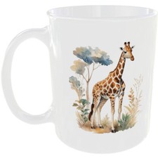 GIRAFFE MUG IDEAL ANIMAL LOVERS GIFT COFFEE TEA CUP BIRTHDAY COLLECTOR HIM HER