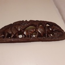 African Hand Carved ELEPHANT