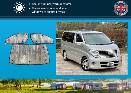 Thermal blinds for nissan - for,