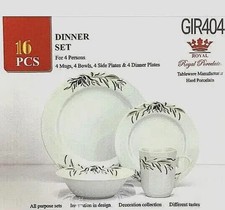 Royal 16PC Square Dinner Set