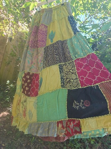 Patchwork boho handmade indian - patchwork,