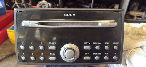 Ford sony radio - sony,