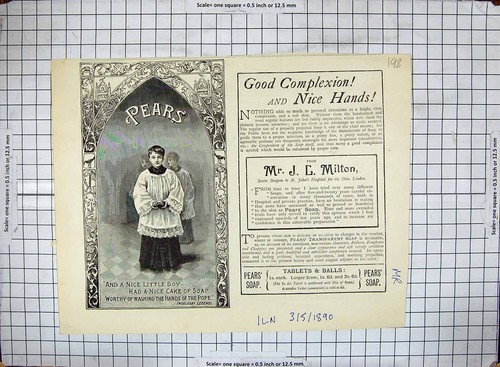 Antique print 1890 - antique,