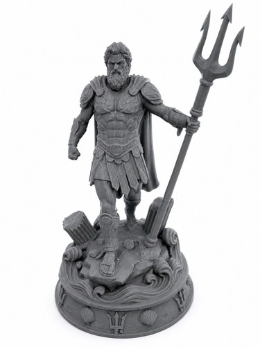 Poseidon greek god - poseidon, 3d