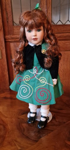 Beautiful irish porcelain doll - irish,