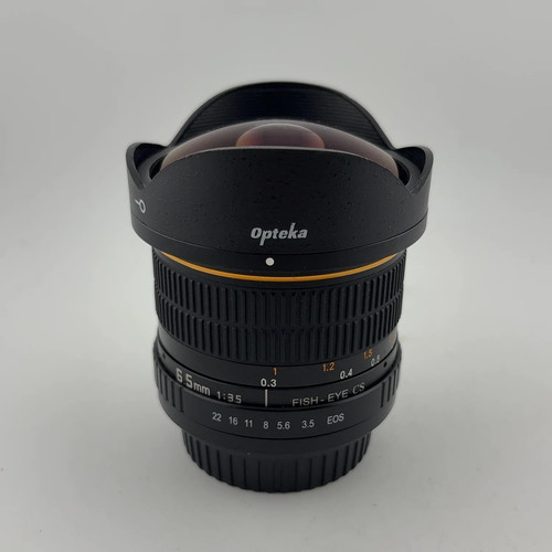 Opteka fisheye lens 5mm - fisheye, 6.5mm