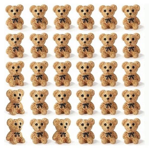 Hopzab pcs cute resin teddy - cute,